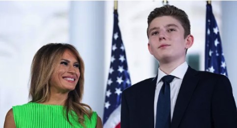 People Are Concerned For Barron After Melania Posted ‘Strange’ Message To Him