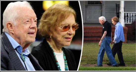 Jimmy Carter, the former president, leads a simple life in a $ 210,000 home and shops at the neighborhood General Dollar.