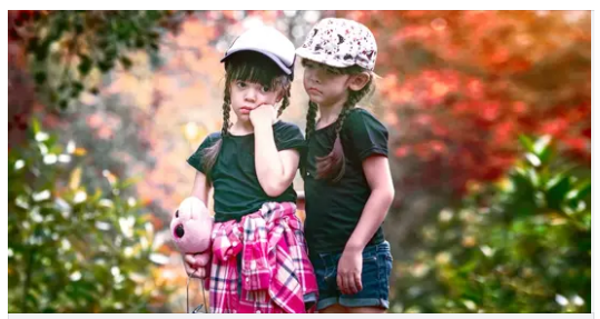 Woman Discovers Shocking Truth after Following Twin Girls Who Sit Alone in Park Every Evening