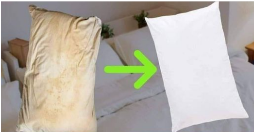 How to clean dirty bed pillows to leave them white and smelling sweet 