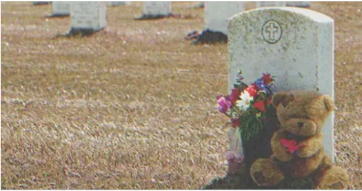 GRIEVING MOTHER FOUND TOYS OVER HER SON’S GRAVE