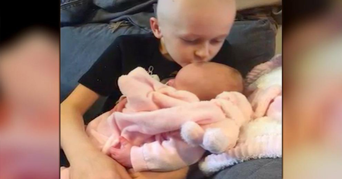 9-year-old with cancer meets baby sister before he dies: whispers 10 words that break parents’ hearts