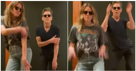 Kevin Bacon Gets Footloose With His Daughter In A Viral Dance Video